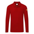 AS23 Antistatická ESD polokošeľa L/S