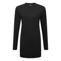 B194 Dámske voľné bavlnené tričko Fit T-Shirt L/S