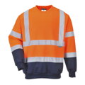 B306 Mikina Two Tone Hi-Vis