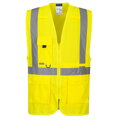 C357 Hi-Vis executive vesta s vreckom na tablet