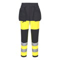 CD847 WX2 Dámske eko nohavice Hi-Vis triedy 1