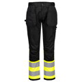 CD858 WX2 Eco Hi-Vis triedy 1 kapsáčové nohavice
