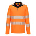 DX419 DX4 Hi-Vis Polokošeľa so zipsom L/S