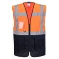 ES076 ES1 Essential Hi-Vis kontrastná manažérska  vesta