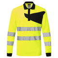 PW2 Hi-Vis Polo tričko L/S