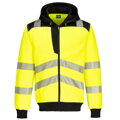 Mikina PW3 Hi-Vis na zips