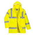 RT60 Hi-Vis priedušná interaktívna dopravná bunda do dažďa