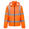 S164 Ľahká skladateľná bunda Hi-Vis