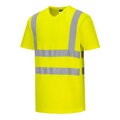 Mesh tričko s výstrihom do V