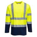 Bavlnené tričko Hi-Vis Comfort L/S