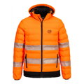 S548 Ultrazvuková vyhrievaná tunelová bunda Hi-Vis