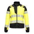 T171 PW3 Hi-Vis Dámska Hybrid Baffle Bunda