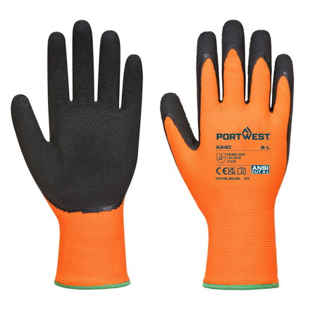 A340 Rukavice Hi-Vis Grip - Latex