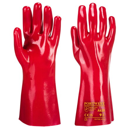 A435 PVC manžetová rukavica