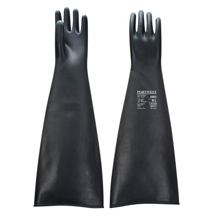 Latexová gumená rukavica 600mm