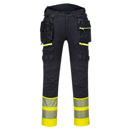 Nohavice DX4 Hi-Vis s odnímateľným vreckom triedy 1