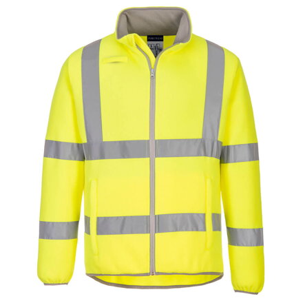 EC70 Eco Hi-Vis fleecová bunda