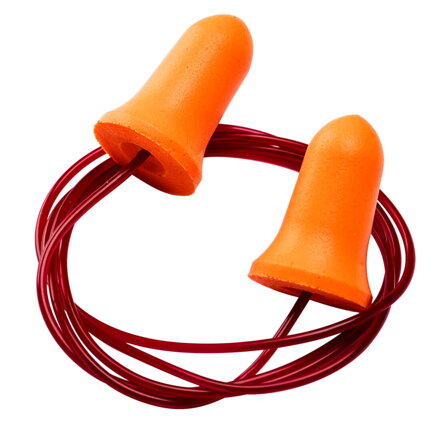 Zátky do uší Bell Comfort z PU peny s káblom (200 párov)