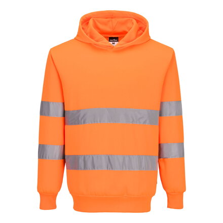 ES304 ES1 Essential Hi-Vis mikina s kapucňou