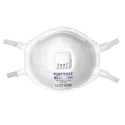 FFP3 Dolomit respirátor s výdychovým ventilom (10ks)