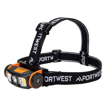 Hlavové svetlo USB so snímačom pohybu LED