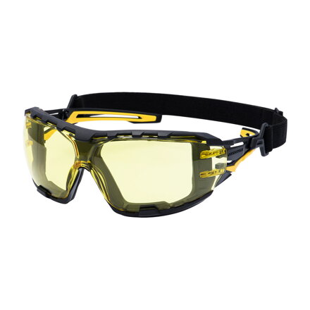 PR02 Antracitové Wraparound Plus bezpečnostné okuliare