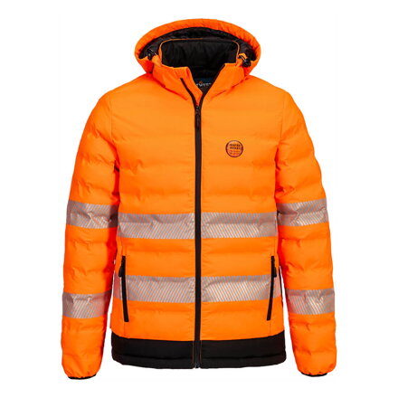 S548 Ultrazvuková vyhrievaná tunelová bunda Hi-Vis