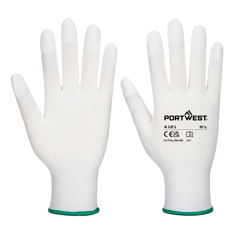 A121 Rukavice PU Fingertip