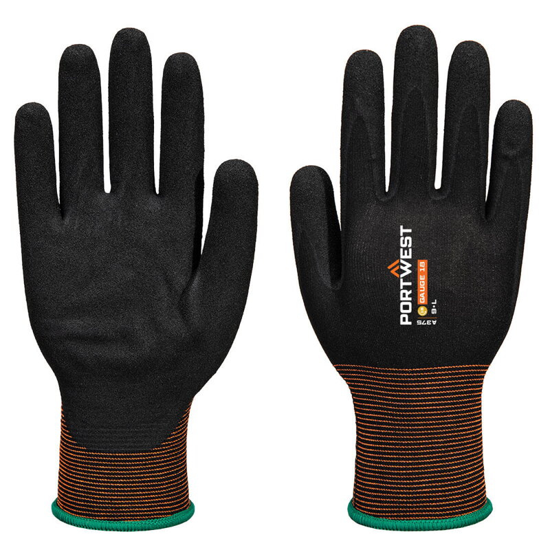 A375 Nitrilové rukavice GP Grip 18 Smooth/Sandy