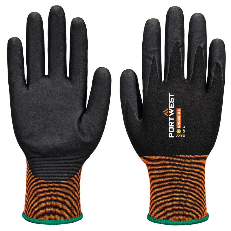 A377 Nitrilové mikropenové rukavice GP Grip 21