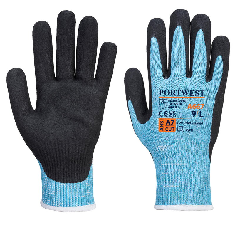Nitrilové rukavice Claymore Cut F13