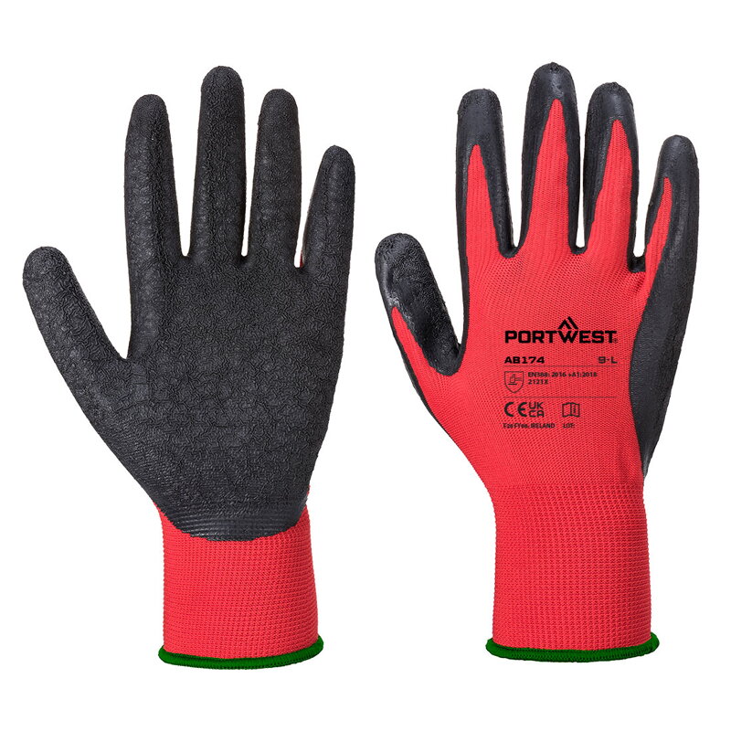 AB174 Rukavice Grip 13 s vráskavým latexovým povrstvením (12 párov)