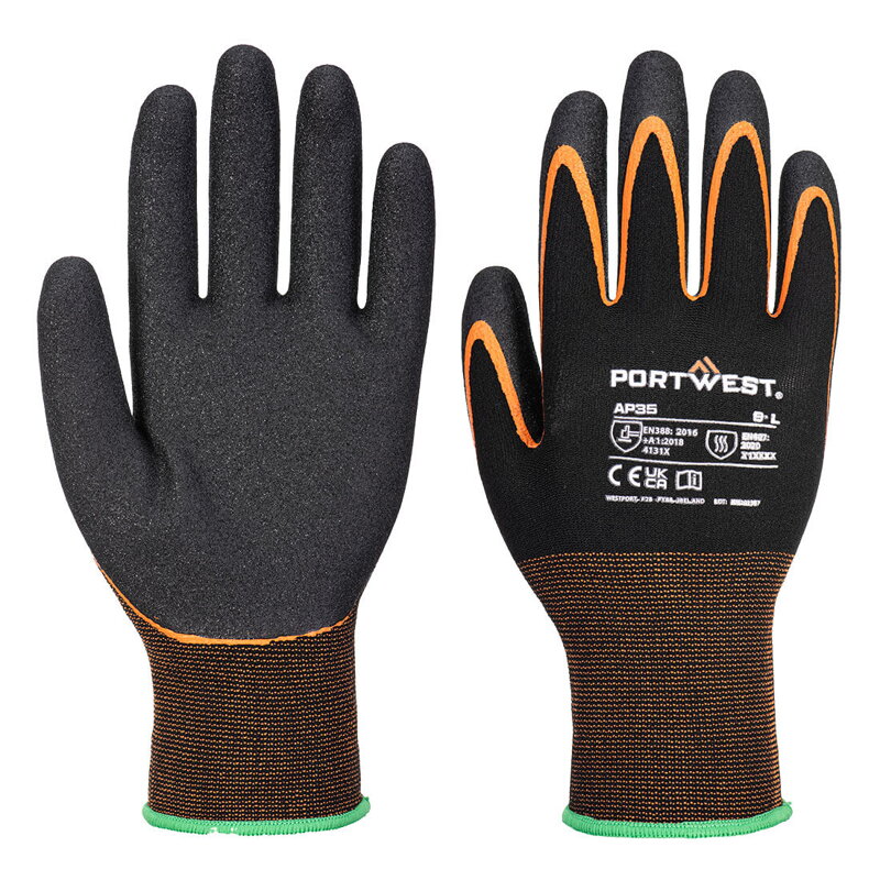 AP35 Nitrilové rukavice s dvojitou dlaňou Grip 15