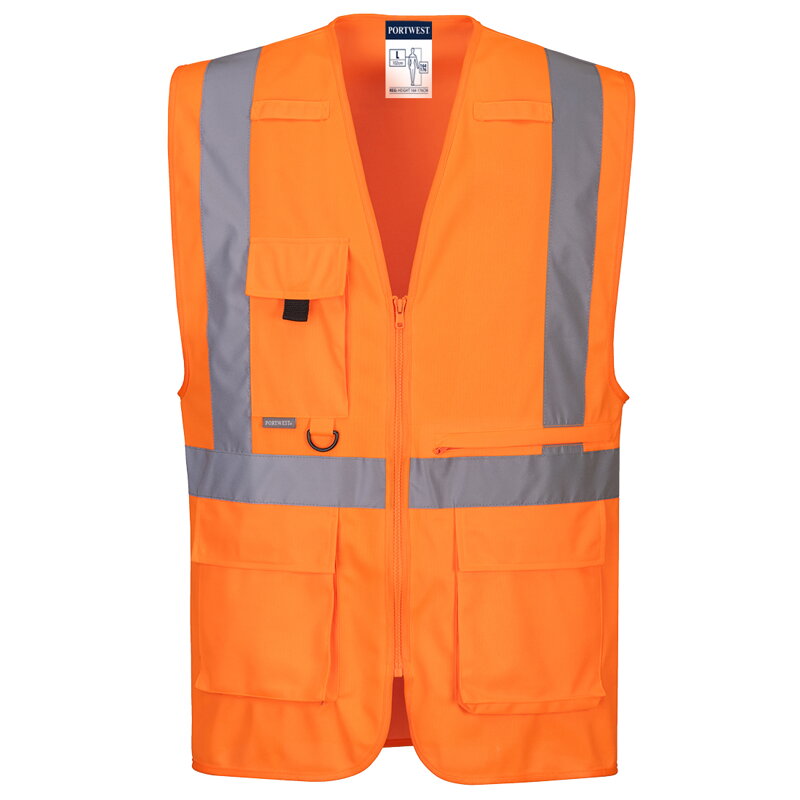 C357 Hi-Vis executive vesta s vreckom na tablet