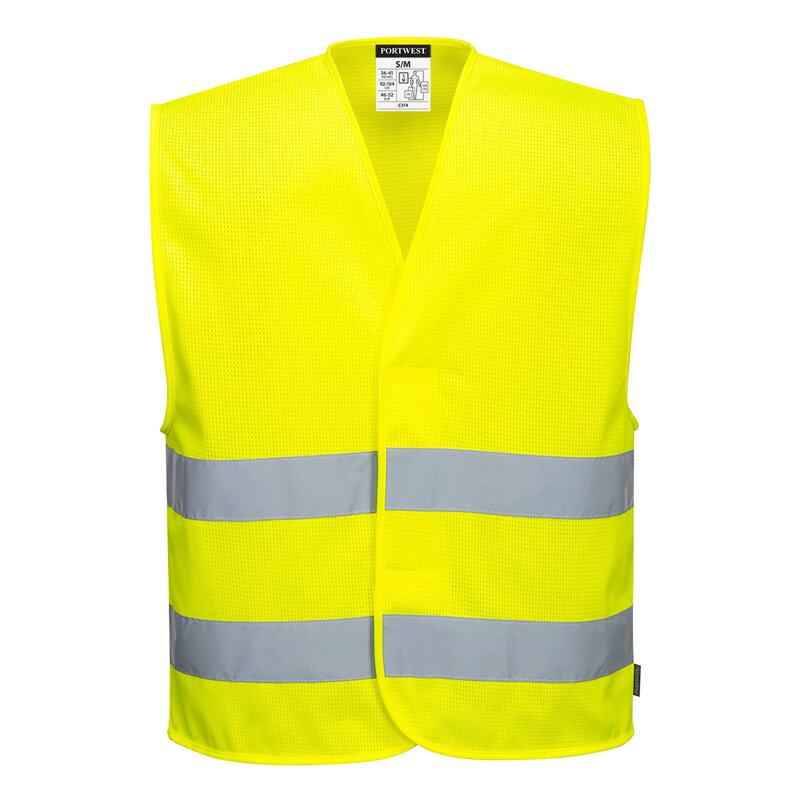 C374 MeshAir Hi-Vis Two Band vesta