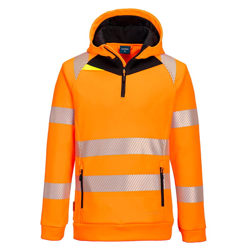 DX482 DX4 Hi-Vis 1/4 zips mikina