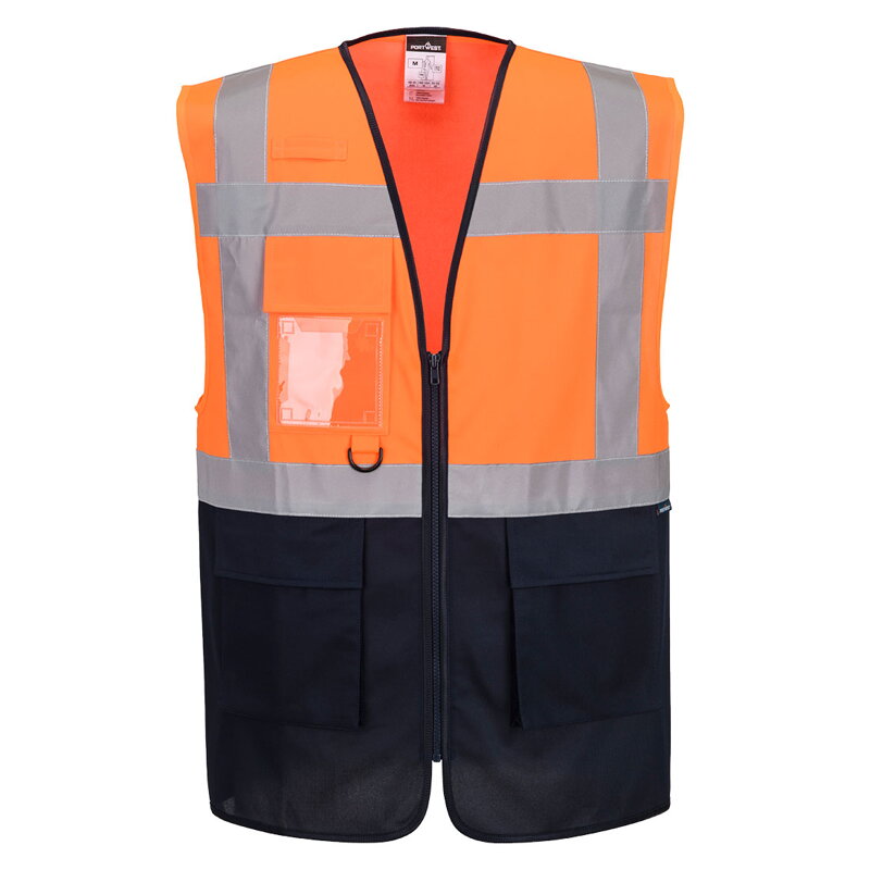ES076 ES1 Essential Hi-Vis kontrastná manažérska  vesta