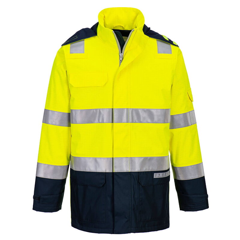 FR605 Bizflame Rain+ Hi-Vis Light Arc Bunda
