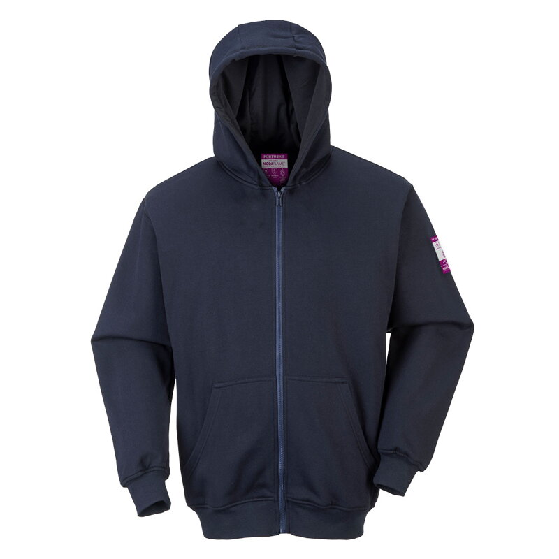 FR81 FR bunda na zips s kapucňou