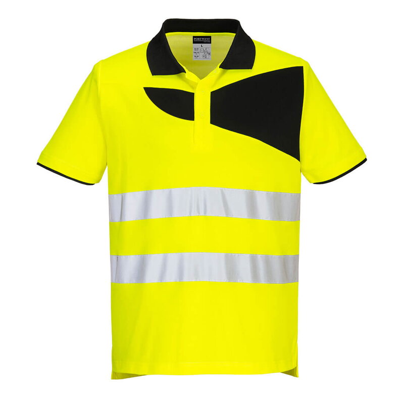 PW212 PW2 Hi-Vis Polo tričko S/S