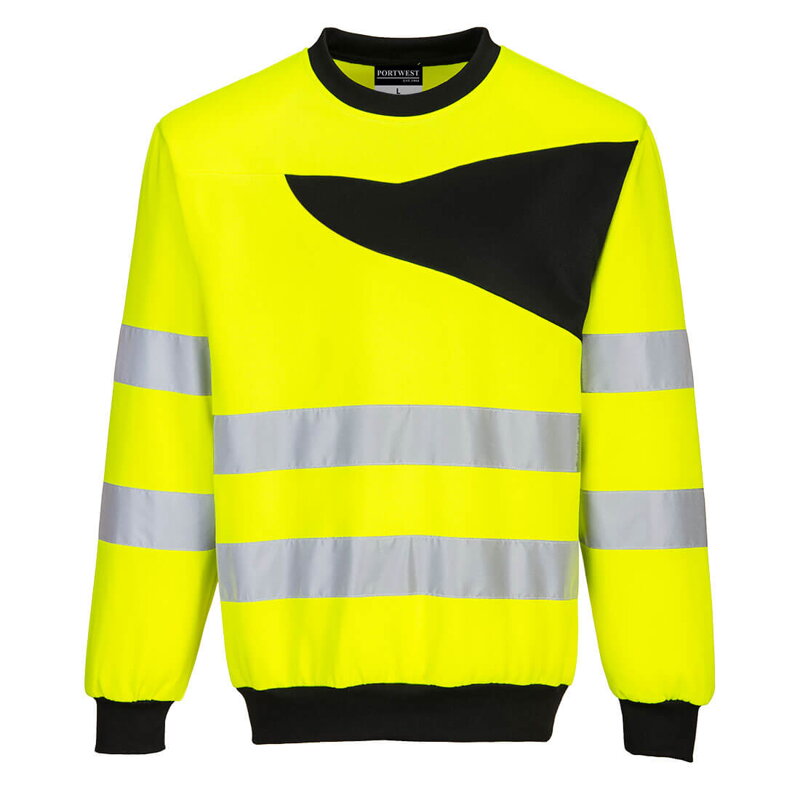 PW277 PW3 Crew Hi-Vis mikina