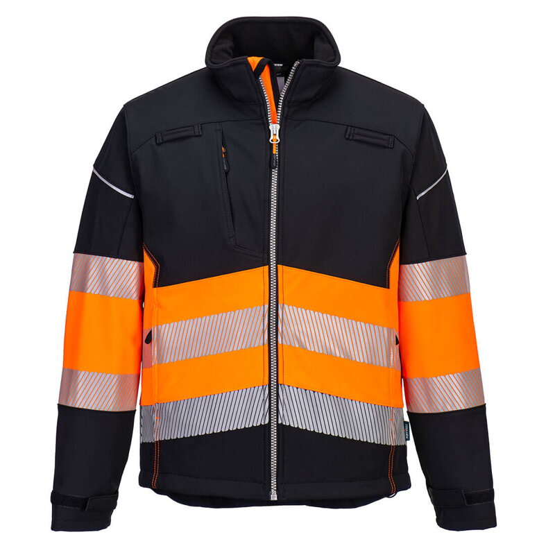 PW375 PW3 Hi-Vis Trieda 1 Softshell (3L)