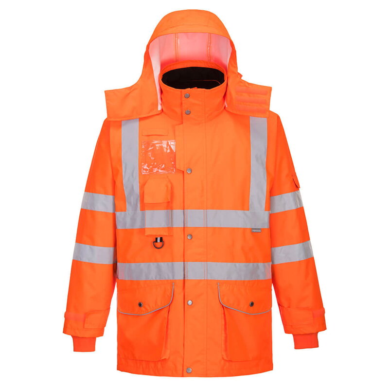 RT27 Reflexná vetrovka Hi-Vis Traffic 7v1 RIS