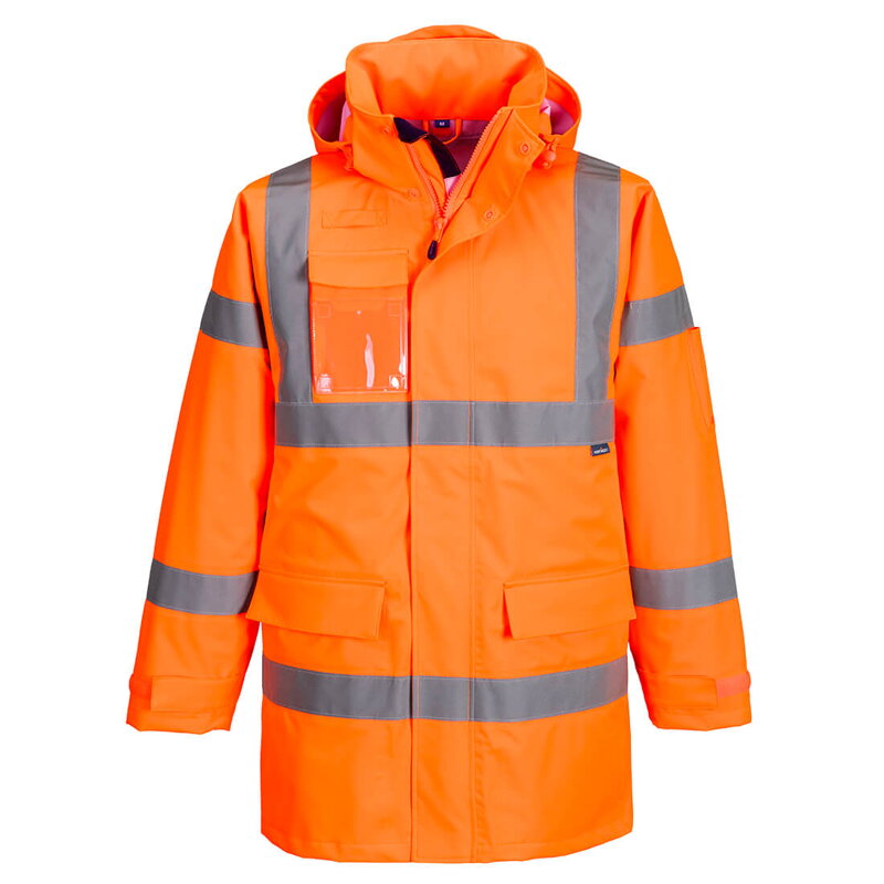 S599 Hi-Vis Extrémna bunda do dažďa (3L)